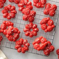 Red Velvet Spritz Cookies image
