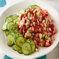 Strawberry, Cucumber & Mint Salad_image