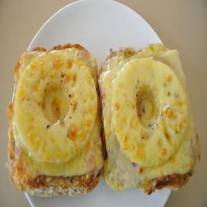 Toast Hawaii - Open Faced Sandwich for a Snack or Dinner image