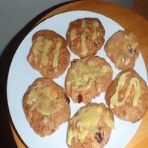 Crazy Yummy Cranberry Pecan Cookies with Orange Glaze_image