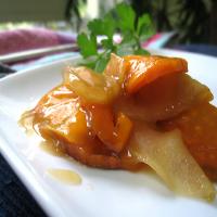 Maple Glazed Apple and Sweet Potato Gratin_image