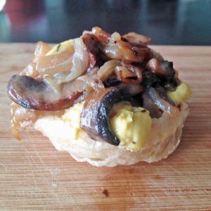Caramelized Onion and Mushroom Tarte Tatin_image