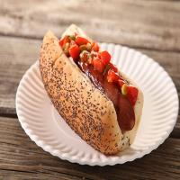Zesty BBQ Hot Dog image