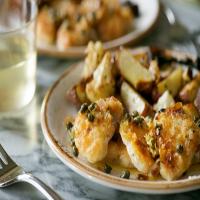 Monkfish With Caper Butter_image