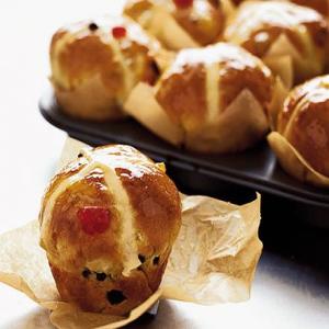 Hot cross muffin buns_image