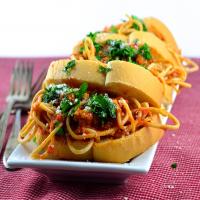 Murray's Spaghetti Sandwiches_image