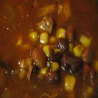 Southwestern Chicken and Bean Soup (Crock Pot) image