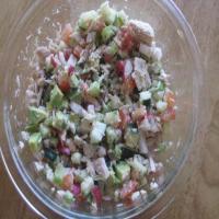 Chopped Salad With Tuna - South Beach image