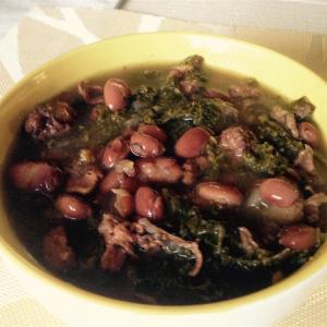 Portuguese Beans with Kale and Linguica image