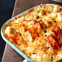 Creamy Sweet Potato, Cauliflower Bake_image