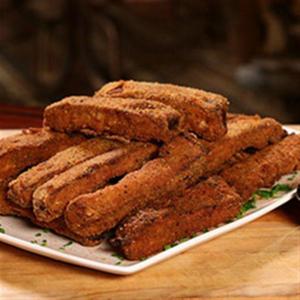 RITZ Country Fried Ribs with Zesty Buttermilk Ranch Dressing, created by Dinosaur Bar-B-Que image