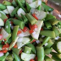 Not your Mama's Pea Salad_image