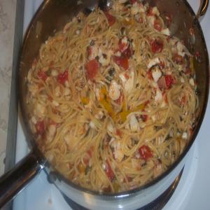 Spaghetti With Fish and Vegetables: Ciambotta_image