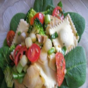 Mini Ravioli Antipasto Salad_image