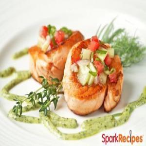 30-Minute Salmon with Strawberry Salsa Recipe_image