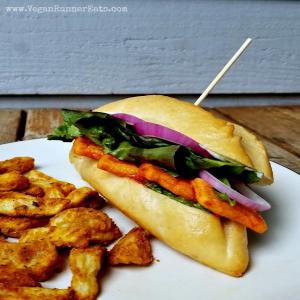 Vegan Buffalo Tofu Sandwich Recipe_image