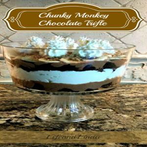 Chunky Monkey Chocolate Trifle Recipe - (4.6/5) image