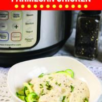 Instant Pot Creamy Garlic Parmesan Chicken | Large Family Pressure Cooker Recipes!_image