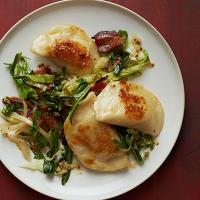 Pierogies with Sautéed Cabbage and Bacon_image