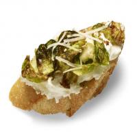 Ricotta-Brussels Sprouts Crostini image