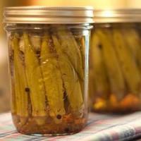 Spicy Pickled Okra_image