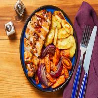 Rosemary Demi-Glace Chicken with Roasted Carrots & Parsnips_image