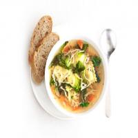 Ravioli and Vegetable Soup image
