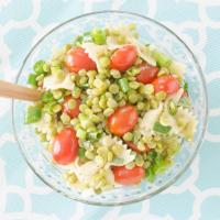 Green Split Pea & Basil Salad_image