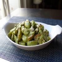 Green Chile Pesto with Roasted Chayote Squash_image