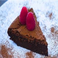 Flourless Chocolate Truffle Cake_image