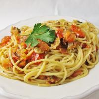 Pasta with Tomato and Bacon_image