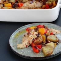 Lemon-Pepper Chicken and Potatoes image
