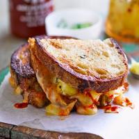 Pickled pineapple & sriracha grilled cheese image