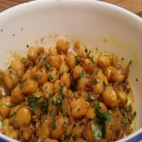 Curried Garbanzo Beans (Chickpeas)_image