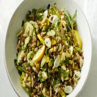 Orzo Salad With Lentils and Zucchini image