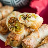 Homemade Chinese Pork Egg Rolls Recipe_image