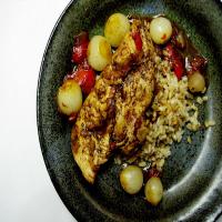 Chicken With Caramelized Baby Onions and Honey (Djaj Bil Assal)_image