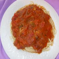 Oh My!!! Spaghetti Sauce (Low Fat) image