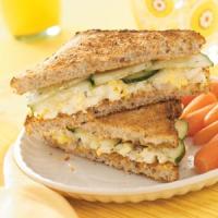 Egg Salad and Cucumber Sandwiches image