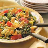 Romaine Salad with Avocado Dressing_image