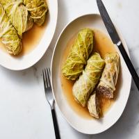 Gingery Cabbage Rolls With Pork and Rice image