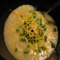 Low-Fat Potato and Leek Soup image