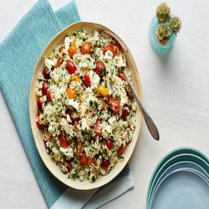 Herbed Rice With Tomatoes and Feta_image
