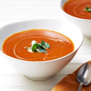 Bell Pepper and Tomato Soup_image