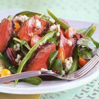 Grilled Steak Salad with Green Beans and Blue Cheese_image