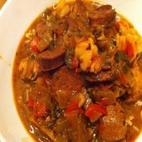 Slow Cooker Chicken & Sausage Gumbo image