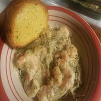 Sherry's awesomely quick baked shrimp scampi_image