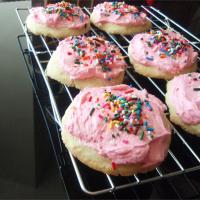 Pink Icing Cookies image