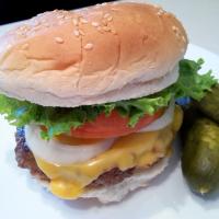 Onion and Cheddar Burgers image