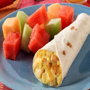 Burritos de chorizo para el desayuno_image